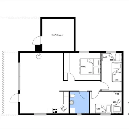 Дом отдыха 736-thisted-kuttervej-6 Тистед